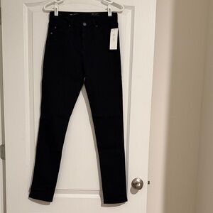 AG Adriano Goldschmied Women's Classic Black Skinny Jeans